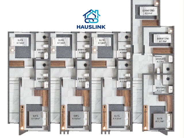 Geminado Novo no Água Verde com 2 Suítes, 2 Vagas e 81 m² – Entrega em 2026